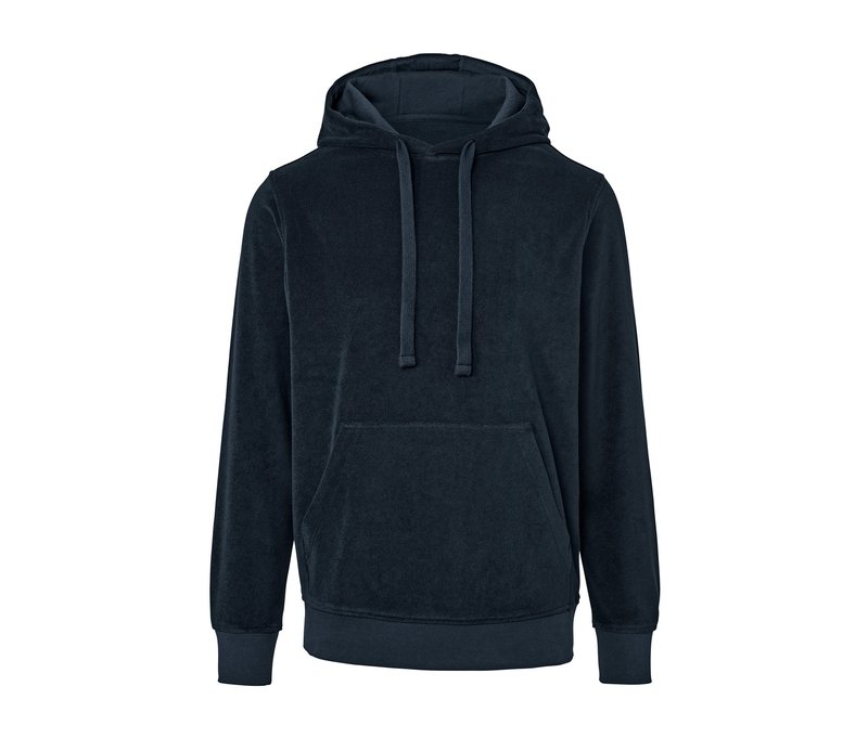 Tchibo - Frottee-Hoodie - Herren - Gr. L - dunkelblau