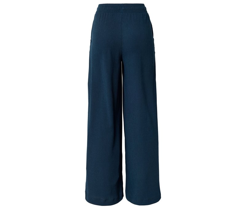 Tchibo - Schlupfhose in Crinkle-Optik - Damen - Gr. 42 - dunkelblau