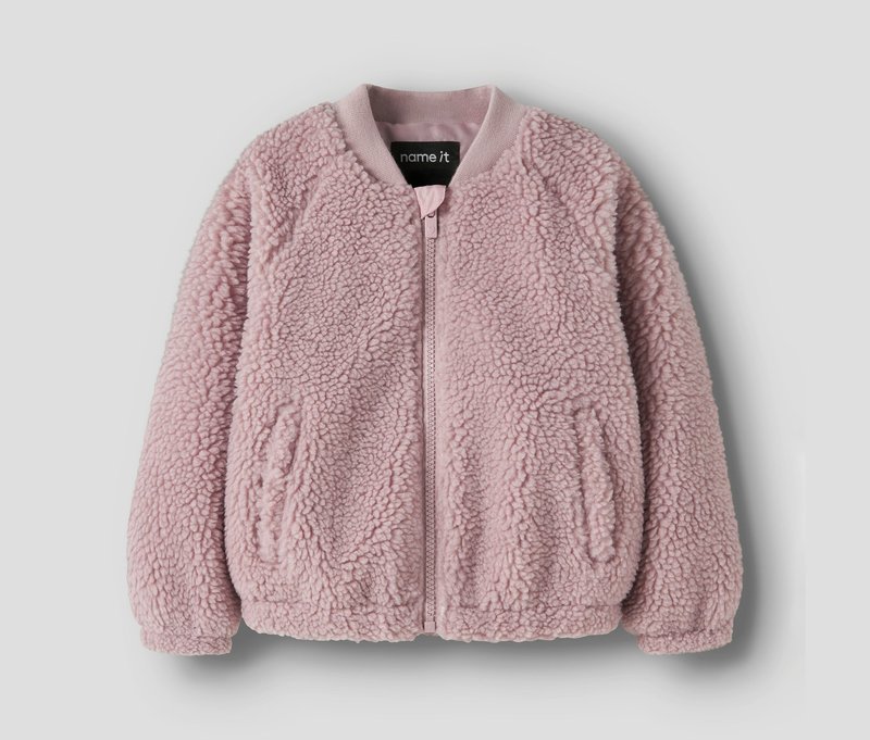 Tchibo - Name IT Sherpa-Kinderjacke - Mädchen - Gr. 122