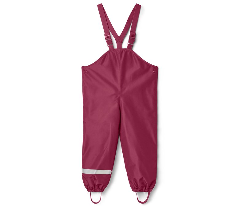 Tchibo - Kinder-Thermo-Regenhose mit Fleecefutter - Mädchen - Gr. 98/104 - dunkelrosa