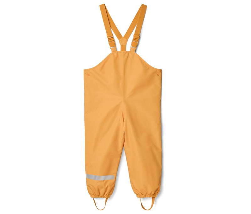 Tchibo - Kinder-Thermo-Regenhose mit Fleecefutter - Baby - Gr. 74/80 - senfgelb